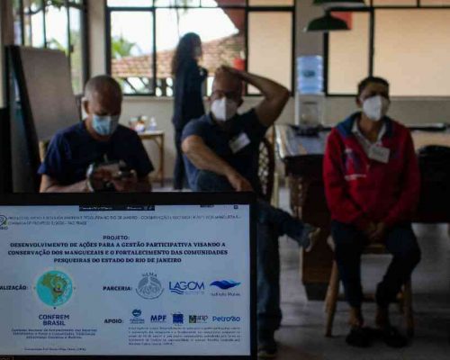 1_Pescadores na apresentação do subprojeto Gestão Participativa__Tubiacanga_Setor Metropolitano