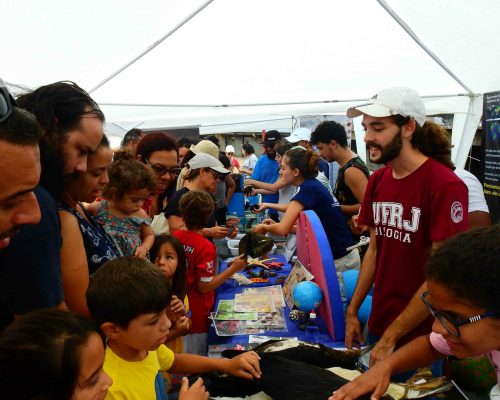 _2019.11.09 Evento 3° NUPEM na Praia Oceanografia Praia Cavaleiros DSCN1225 (Luciano Fischer)