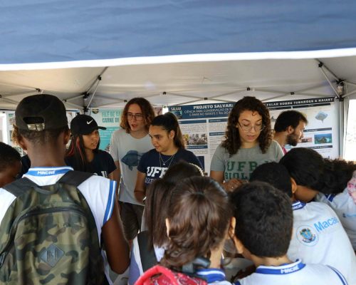 2023.03.22 Atividade Extensão Projeto Oceanos, Salvar & Maré-Limpa ( (Imbetiba) Dia Mundial água 068A1692 (Luciano Fischer)