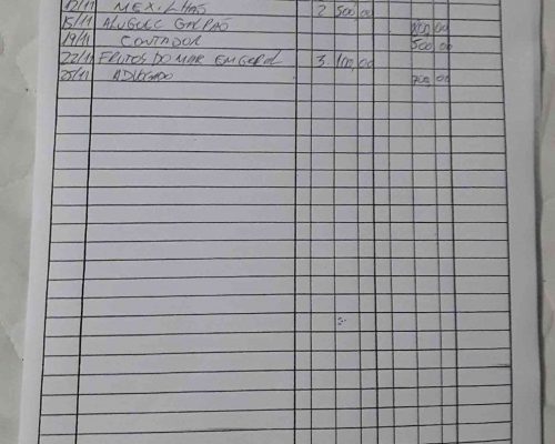 Exercício de fluxo de caixa da assessoria contábil - Niterói