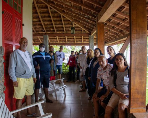 Participantes da Oficina na Baía de Guanabara_Paquetá