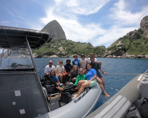 equipe realizando monitoramento